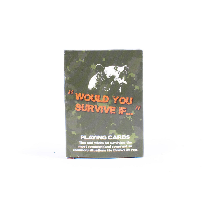 Load image into Gallery viewer, Survival Tips Playing Cards
