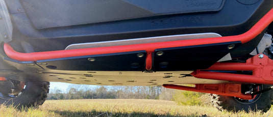Trail Armor 2023 - 2026 Segway Villain Full Skids with Cut Out Sliders for OEM Tree Kickers