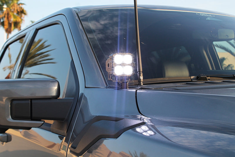 Load image into Gallery viewer, 2024+ Ford Raptor Gen 3 Refresh Hood Mount/Ditch Lights - PRO
