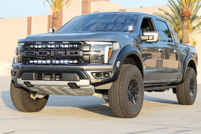Load image into Gallery viewer, 2024+ Ford Raptor Gen 3 Refresh Hood Mount/Ditch Lights - PRO
