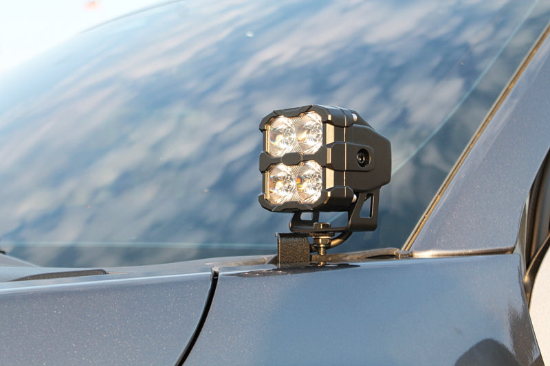 Load image into Gallery viewer, 2022+ GMC Hummer EV Hood Mount Ditch Lights - PRO
