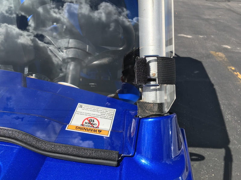 Load image into Gallery viewer, Full Polycarbonate Windshield with Quick Straps for RZR 570, 800, XP900 (upgrade options)
