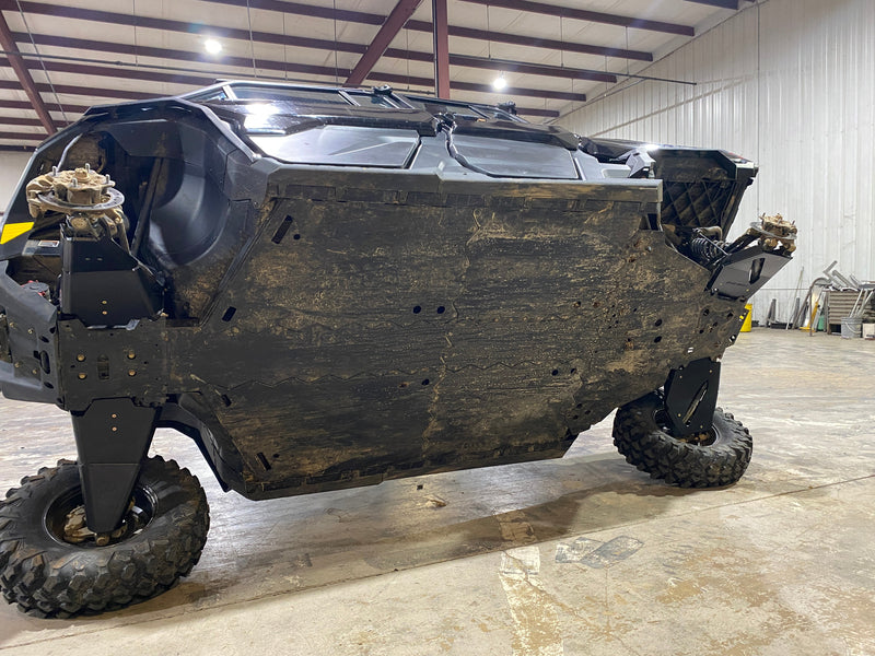 Load image into Gallery viewer, Trail Armor Can Am Defender, Defender X MR, Defender Max, and Defender Pro iMpact A-Arm guards for FACTORY ARCHED A-ARMS
