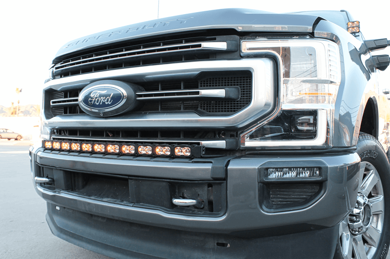 Load image into Gallery viewer, 2020-2022 Ford Super Duty F250/350/450 Hood Mount/Ditch Lights - PRO

