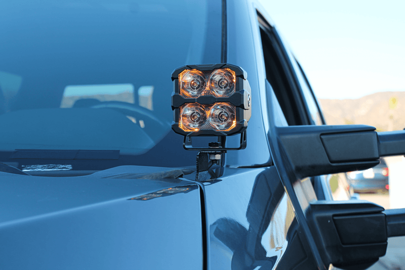 Load image into Gallery viewer, 2020-2022 Ford Super Duty F250/350/450 Hood Mount/Ditch Lights - PRO
