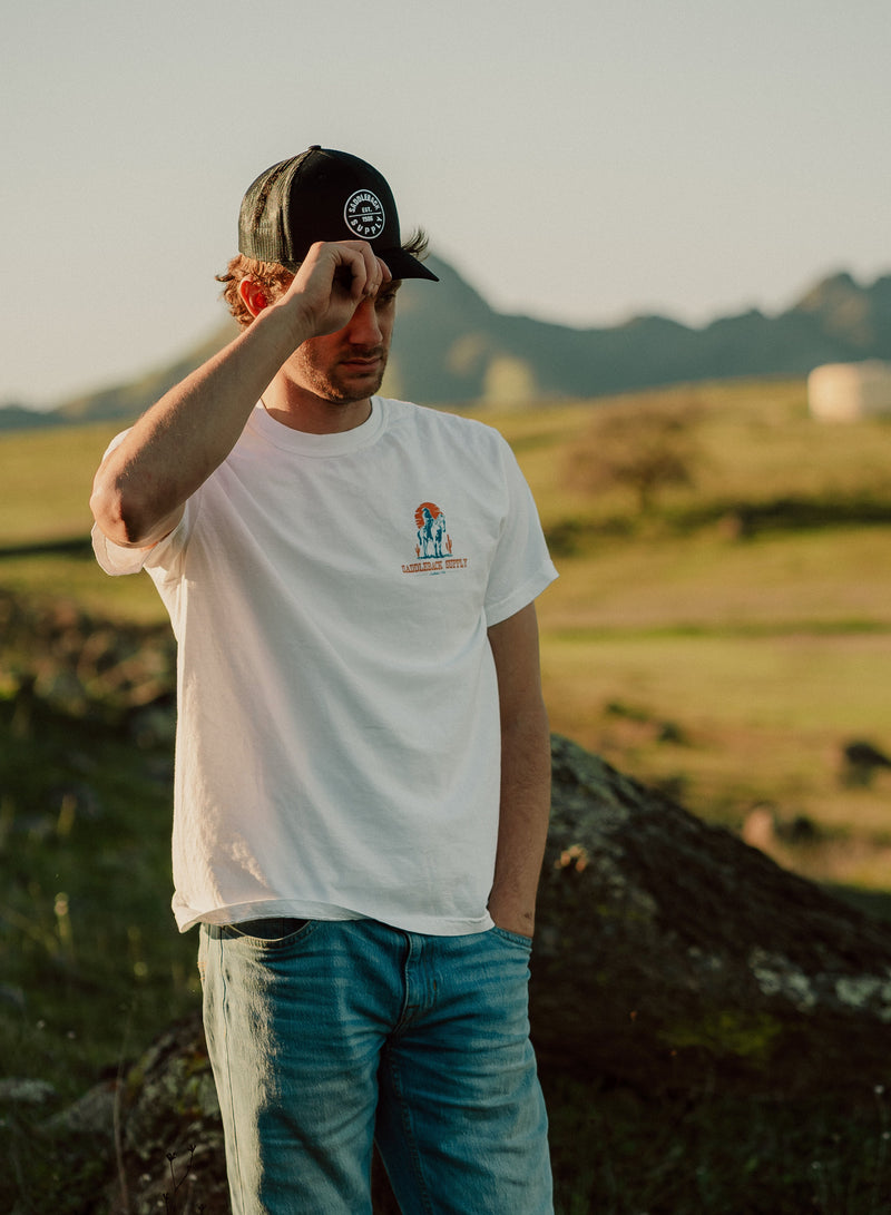 Load image into Gallery viewer, Cowboy &amp; Trusty Steed Pigment Tee
