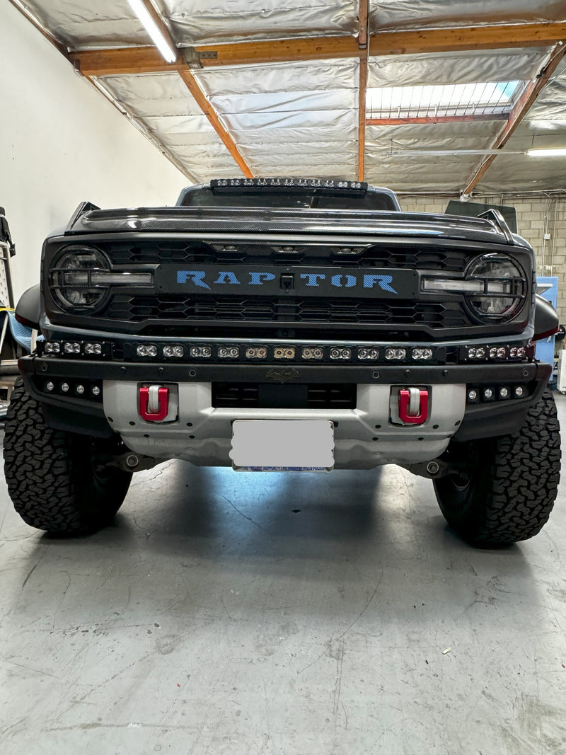 Load image into Gallery viewer, 2021+ Ford Bronco Raptor Side Light Bars Extension
