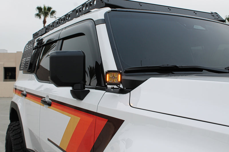 Load image into Gallery viewer, 2024+ Toyota Land Cruiser Hood Mount/Ditch Lights
