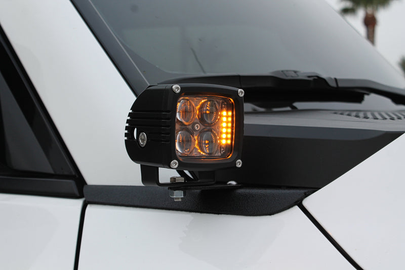 Load image into Gallery viewer, 2024+ Toyota Land Cruiser Hood Mount/Ditch Lights
