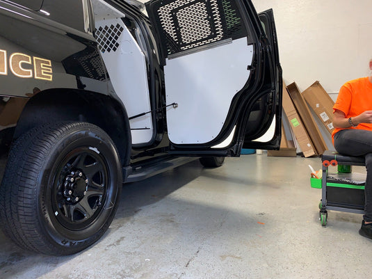 Reflective Safety Front and Rear Door Inserts for 2015 - 2020 Chevrolet Tahoe