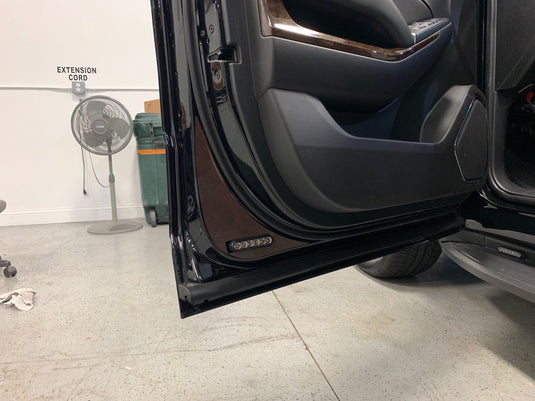 Reflective Safety Front and Rear Door Inserts for 2015 - 2020 Chevrolet Tahoe