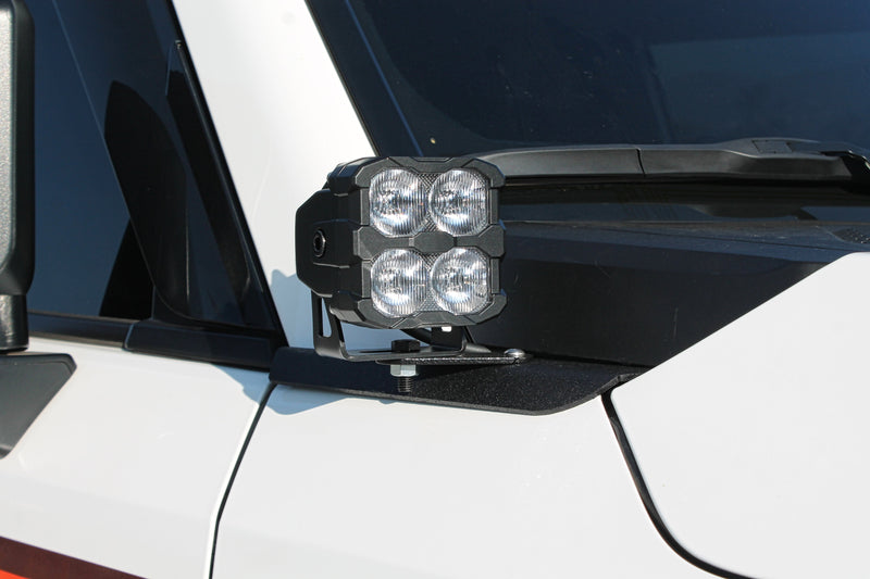 Load image into Gallery viewer, 2024+ Toyota Land Cruiser Hood Mount/Ditch Lights - PRO

