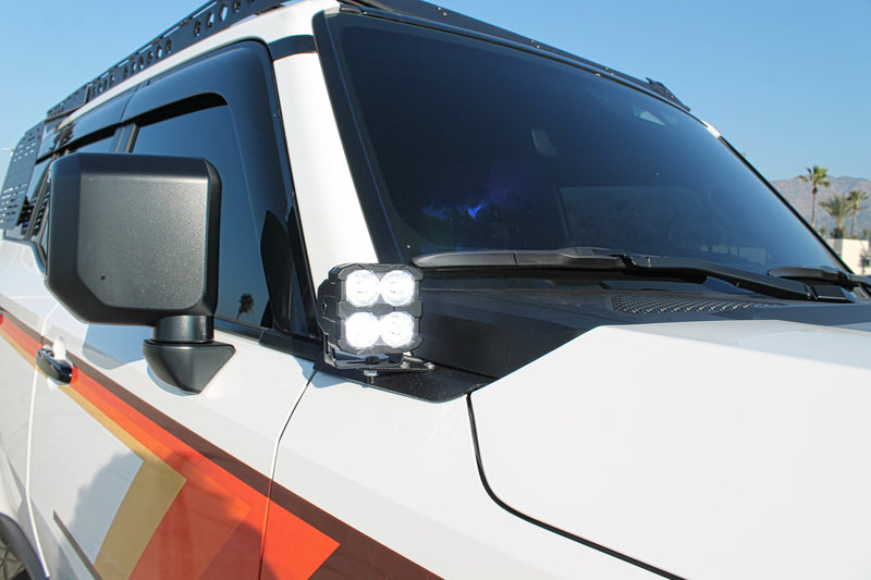 Load image into Gallery viewer, 2024+ Toyota Land Cruiser Hood Mount/Ditch Lights - PRO
