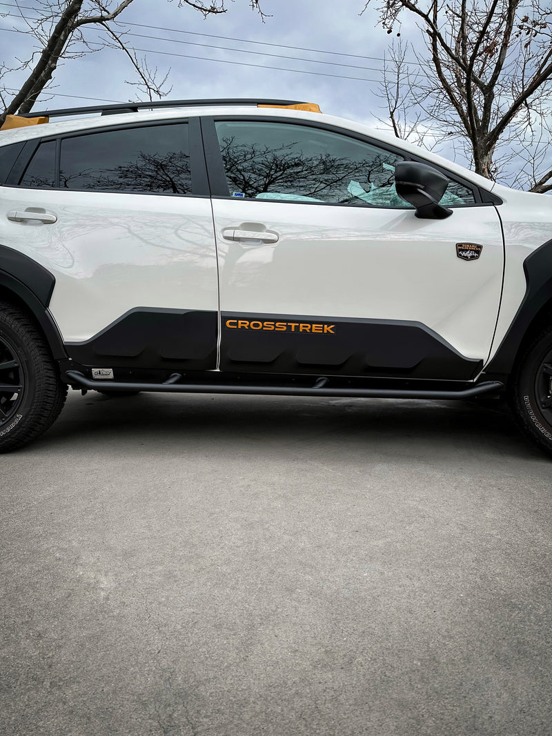 Load image into Gallery viewer, CAtuned Off-Road 2024+ Subaru Crosstrek Rock Sliders
