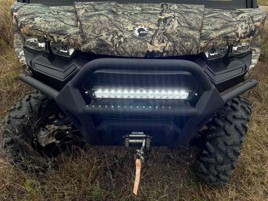 Can Am Defender 16″ Bumper Mount LED Light Bar Kit (does not fit Lonestar edition)