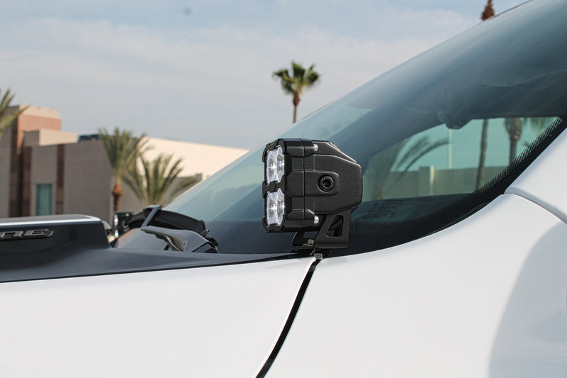 Load image into Gallery viewer, 2025+ RAM 1500 RHO Hood Mount/Ditch Lights - PRO
