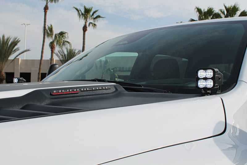 Load image into Gallery viewer, 2025+ RAM 1500 RHO Hood Mount/Ditch Lights - PRO
