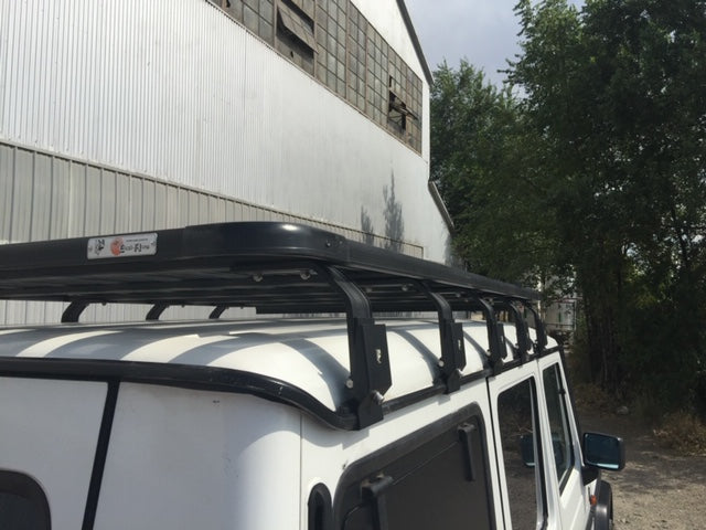 Load image into Gallery viewer, Mercedes G Wagen K9 Roof Rack Kit
