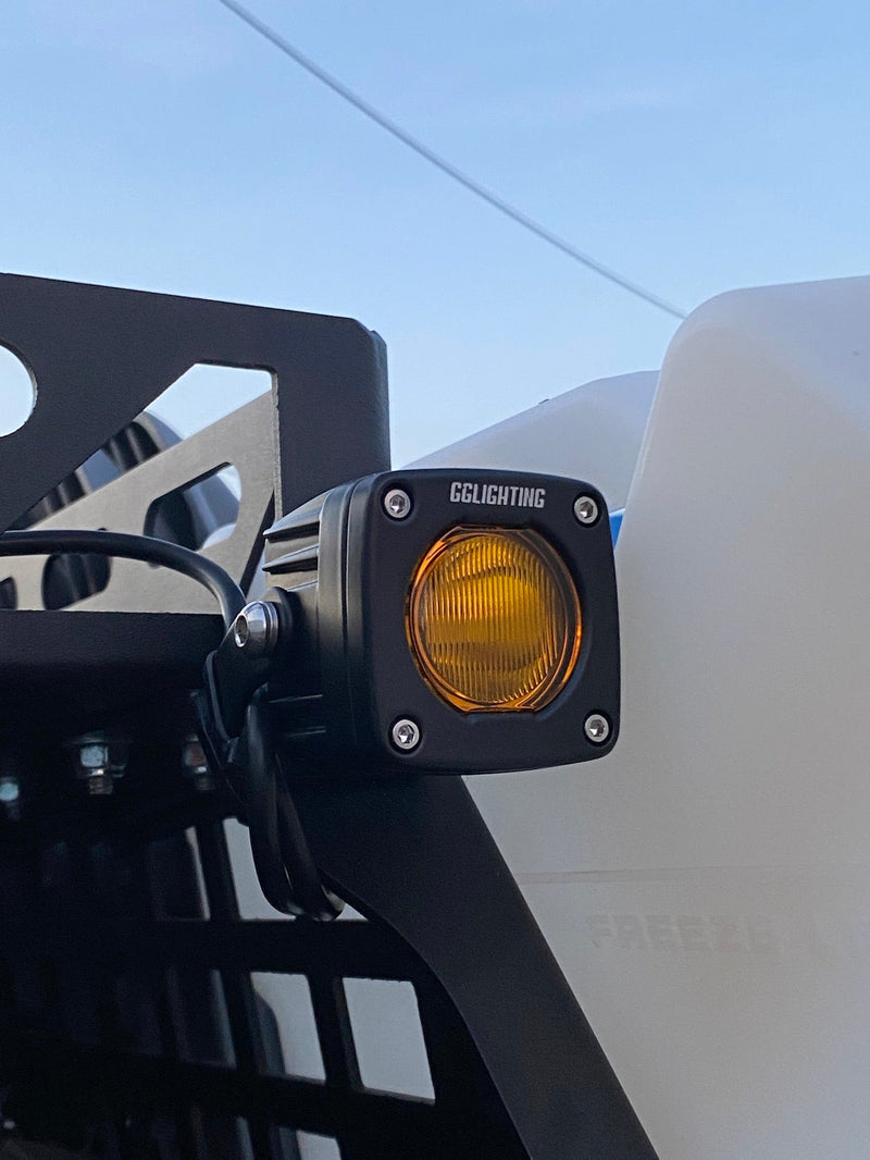 Load image into Gallery viewer, GP5 Single LED Pod Light Amber + Free Clear Lens
