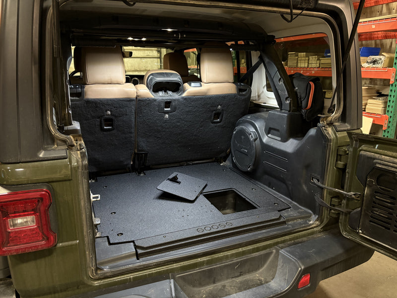 Load image into Gallery viewer, Jeep Wrangler 2018-2023 JLU 4 Door - Rear Plate System
