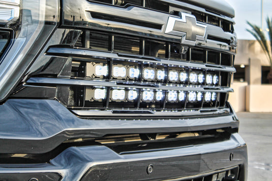 2020+ Chevrolet Silverado 2500/3500HD Dual 40s Light Bars - PRO