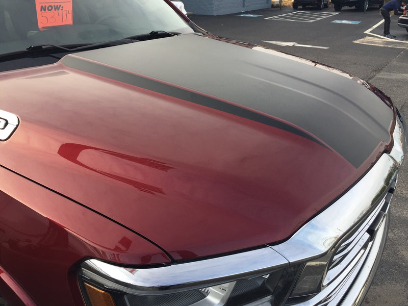 Load image into Gallery viewer, Hood Cover And Spear Decals for 2019-2024 Dodge Ram 1500
