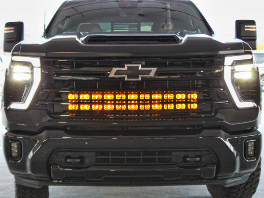 2020+ Chevrolet Silverado 2500/3500HD Dual 40s Light Bars - PRO