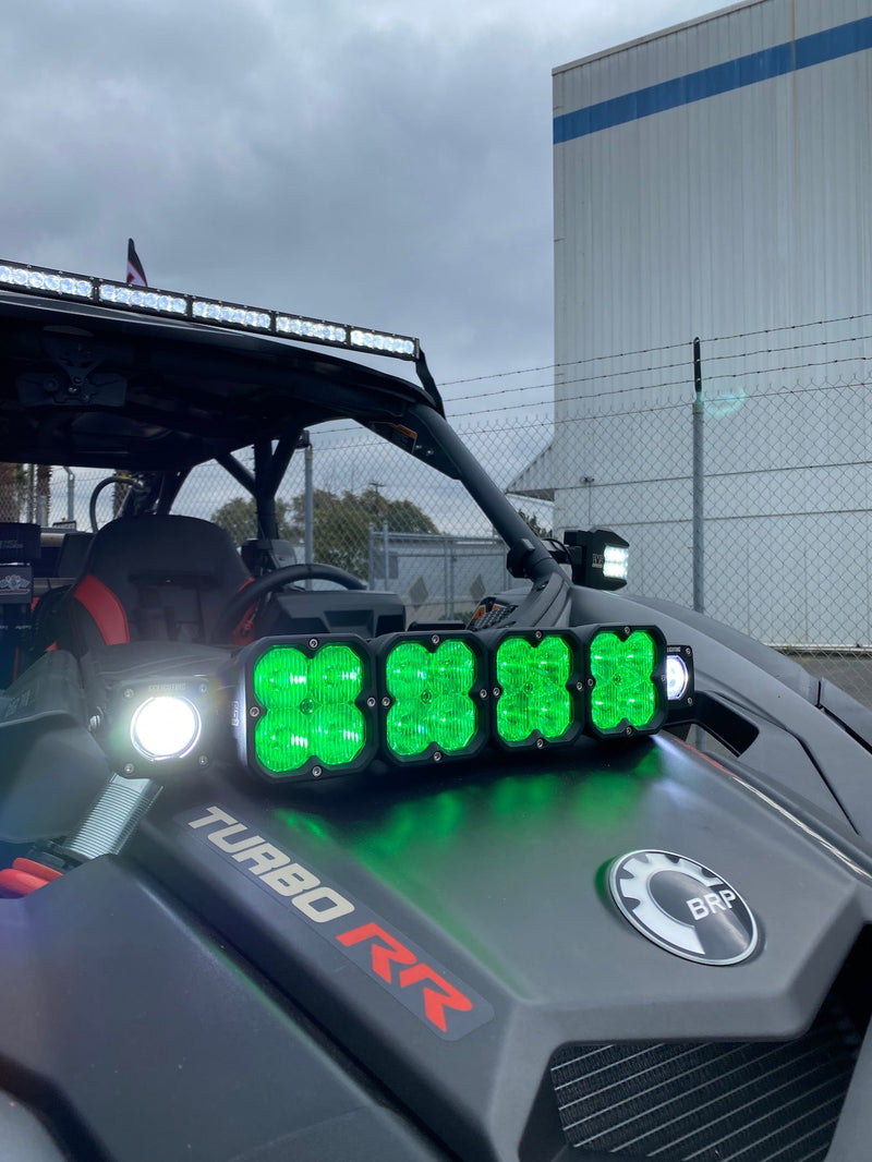 Load image into Gallery viewer, GP5 Single LED Pod Light Amber + Free Clear Lens
