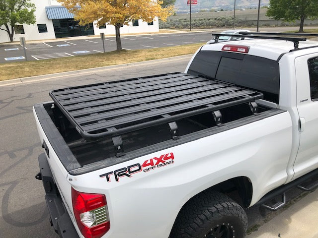 Load image into Gallery viewer, Toyota Tundra K9 Bed Rail Rack Kit
