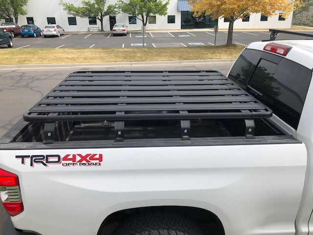 Load image into Gallery viewer, Toyota Tundra K9 Bed Rail Rack Kit
