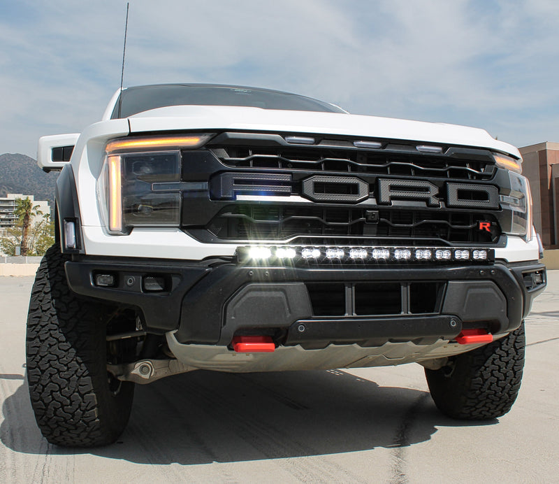 Load image into Gallery viewer, 2024+ Ford Raptor Gen 3 Refresh (Modular Bumper) 40in Light Bar - PRO
