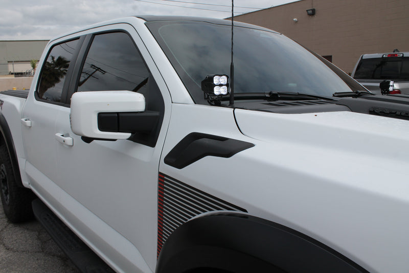 Load image into Gallery viewer, 2024+ Ford Raptor Gen 3 Refresh Hood Mount/Ditch Lights - PRO
