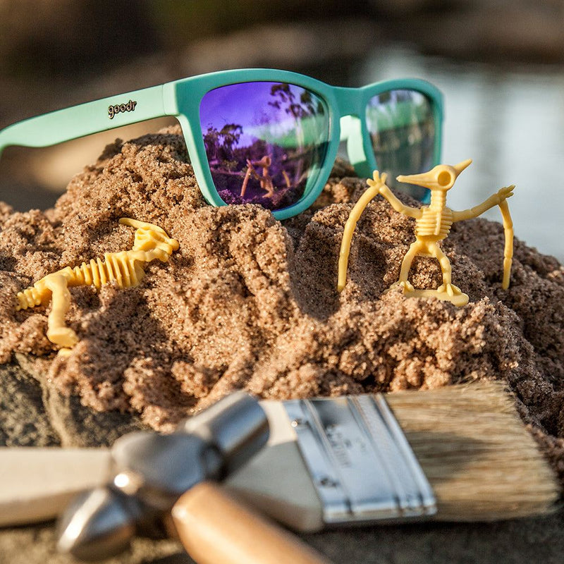 Load image into Gallery viewer, “Electric Dinotopia Carnival” OG Polarized Sunglasses
