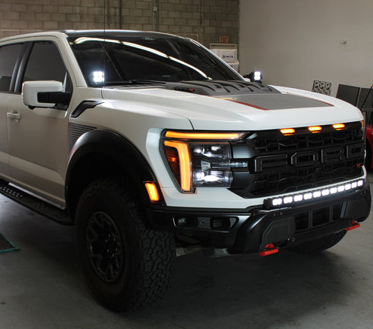 2024+ Ford Raptor Gen 3 Refresh Hood Mount/Ditch Lights - PRO