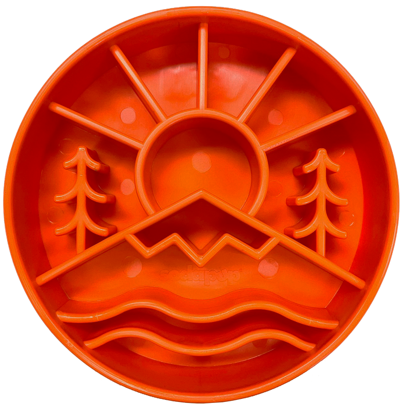 Load image into Gallery viewer, Great Outdoors eBowl - Slow Feeder Dog Bowl &amp; Enrichment | USA Made
