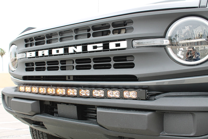 Load image into Gallery viewer, 2021+ Ford Bronco Standard Bumper 40in Light Bar - PRO
