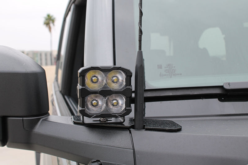 Load image into Gallery viewer, 2021+ Ford Bronco Hood Mount/Ditch Lights/Pillars - PRO
