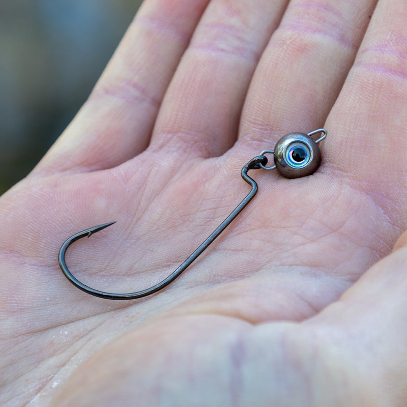 Load image into Gallery viewer, Reaction Tackle Tungsten Free Swing Jig Head- 5-Pack
