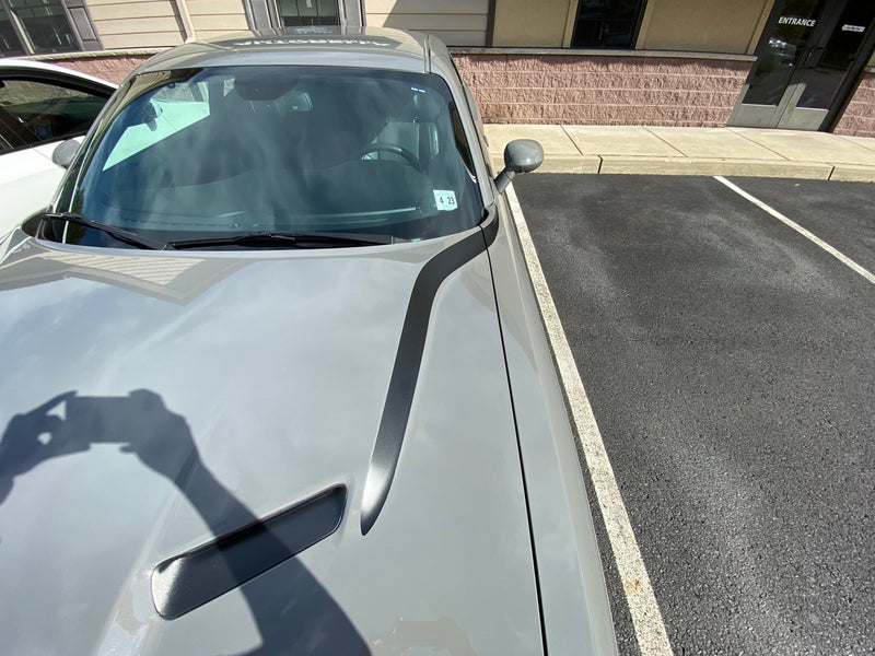 Load image into Gallery viewer, Hood Spear Decals for 2015-2024 Dodge Challenger
