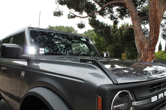 2021+ Ford Bronco Hood Mount/Ditch Lights/Pillars - PRO