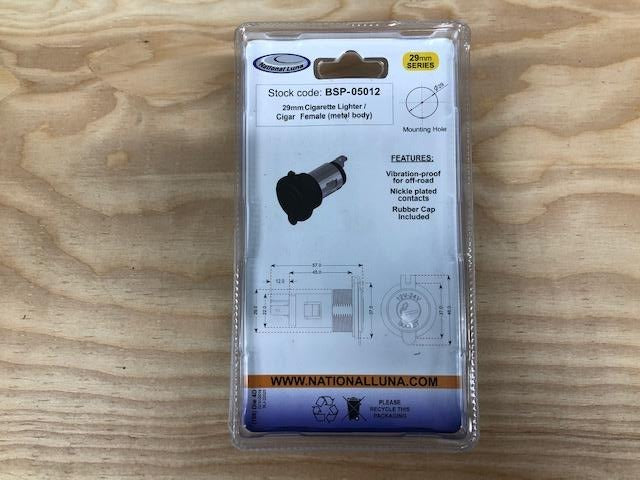 Load image into Gallery viewer, 29mm Cigar/Cigarette Lighter Female (Metal Body)
