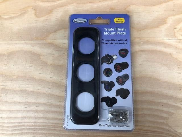 Load image into Gallery viewer, 29mm Triple Flush Mount Plate
