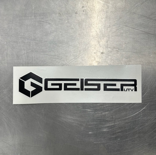 GEISER VINYL STICKER - 20