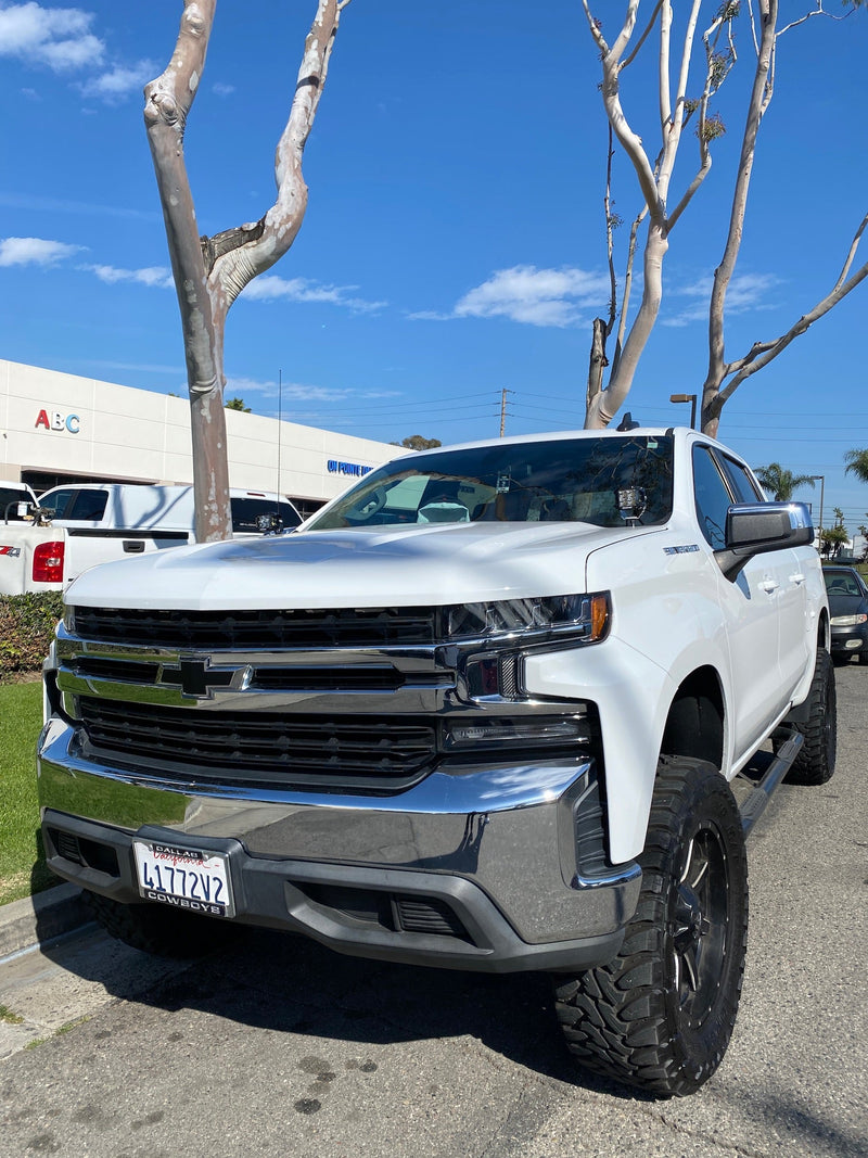 Load image into Gallery viewer, 2019+ Silverado Ditch Light Pillar Brackets
