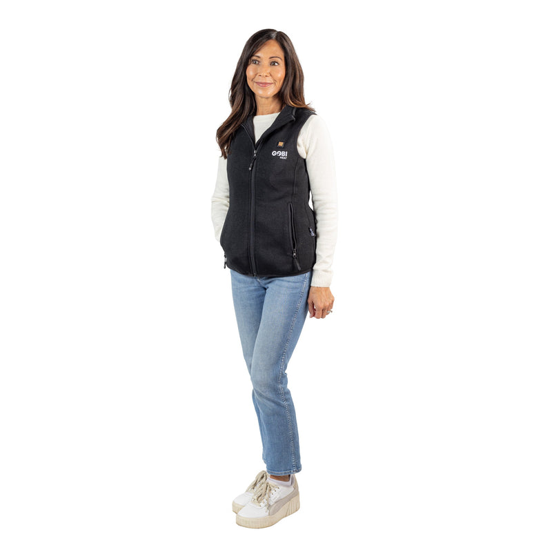 Load image into Gallery viewer, Sierra Heated Knit Vest - Women&#39;s
