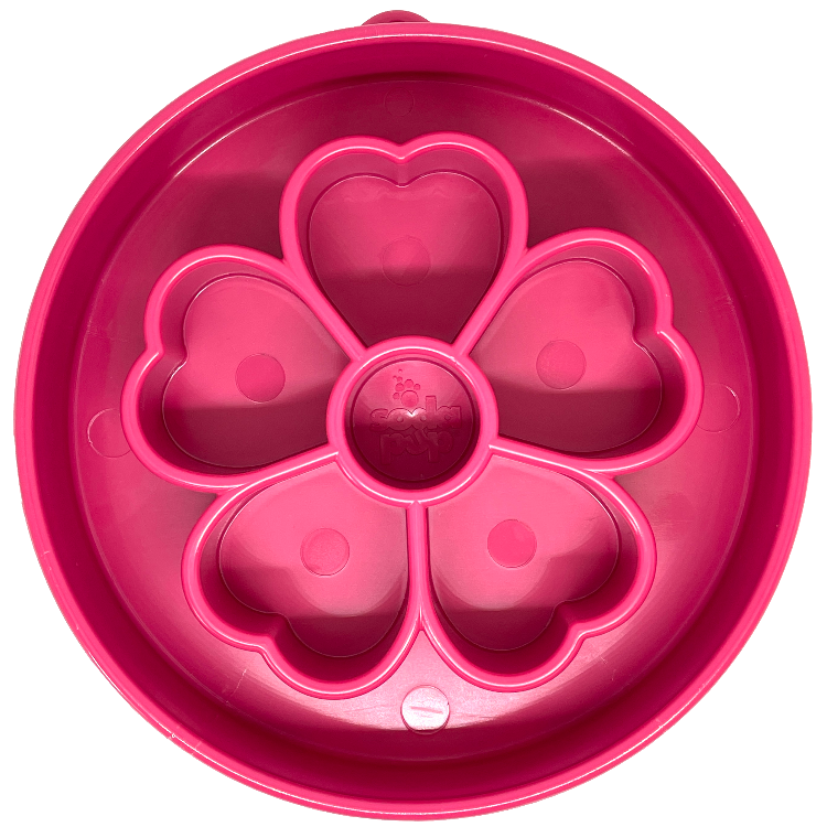 Load image into Gallery viewer, Flower eBowl Deep Slow Feeder Dog Bowl for Enrichment | USA Made
