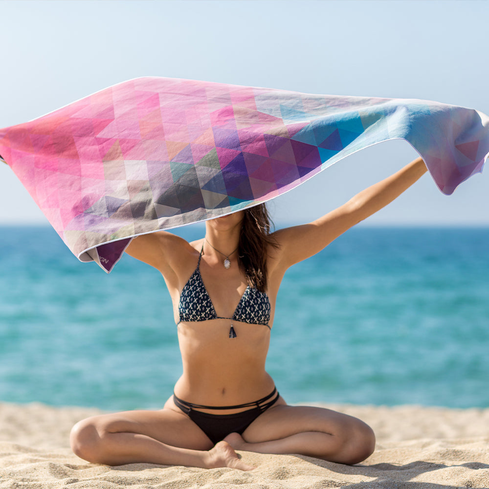 Yoga Mat Towel - Tribeca Sand