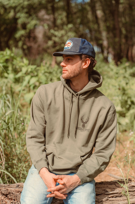 Retro Patch Unstructured Corduroy Hat