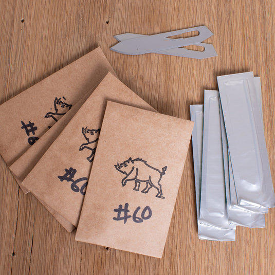 #60 Replaceable Scalpel Blades ( Qty 5)