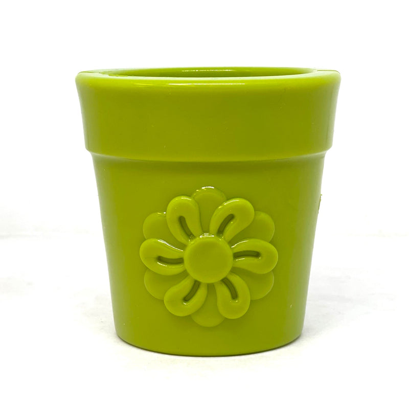 Load image into Gallery viewer, Large Flower Pot eCup Dog Treat Dispenser | Durable USA-Made Enrichment Toy | SodaPup
